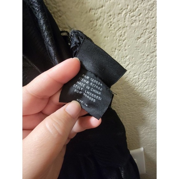 Torrid Black Ruffle Halter Dress Size 14 - Picture 4 of 6